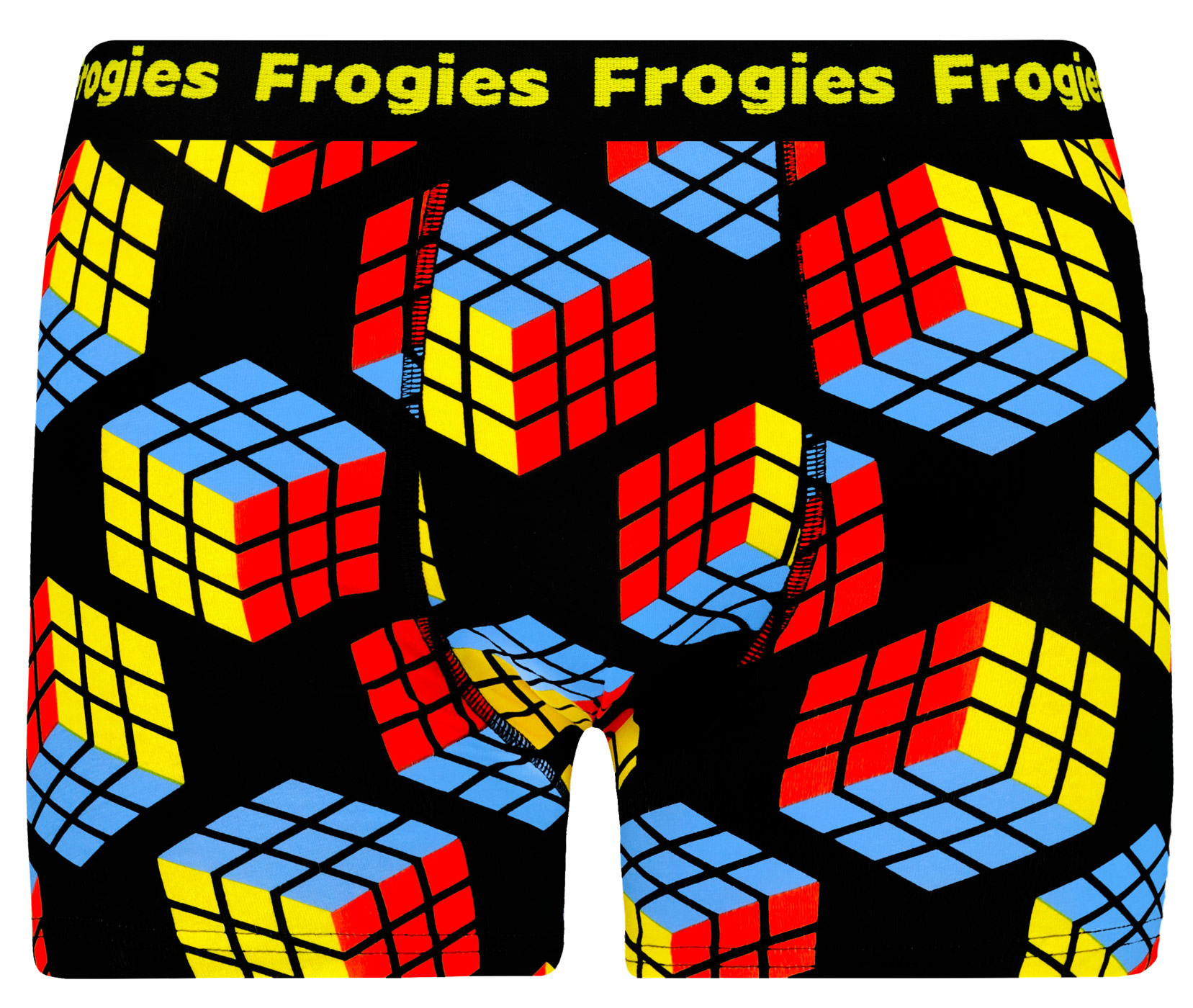 Levně Pánské boxerky Frogies Rubikova kostka