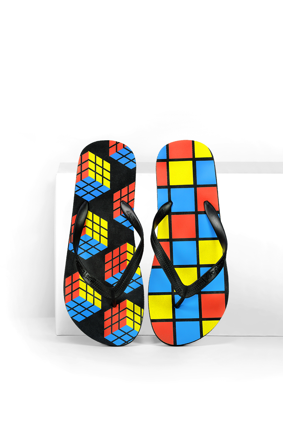 Men&#039;s flip-flops Frogies Rubik&#039;s Cube