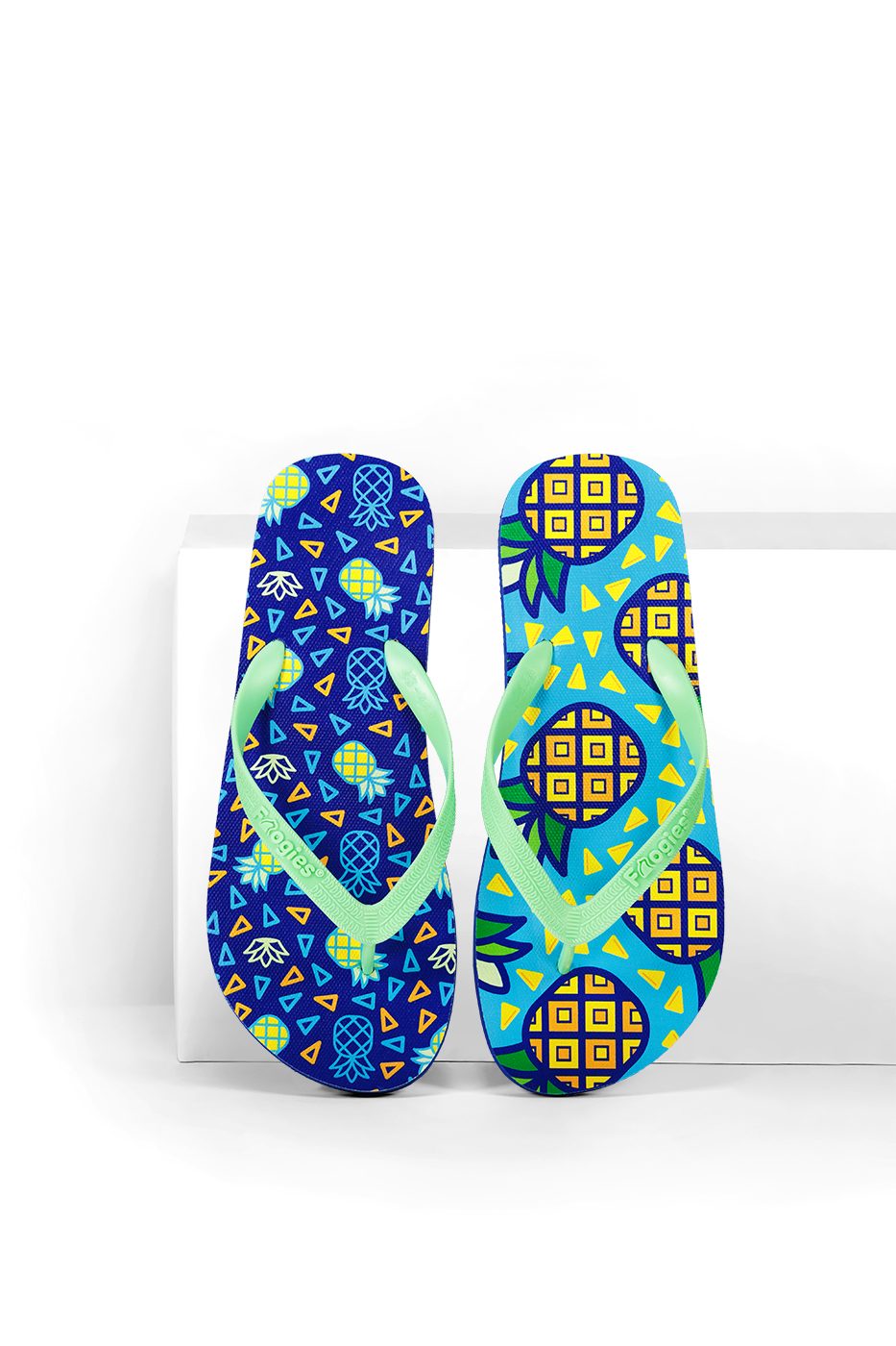 Men&#039;s flip-flops Frogies Pineapple