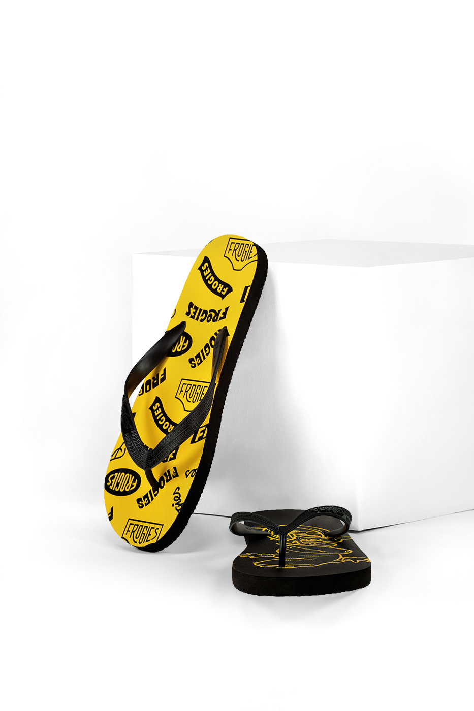 Men&#039;s flip-flops Frogies Logo