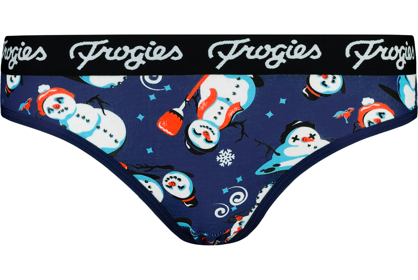Women's Panties Snowmen Christmas - Frogies