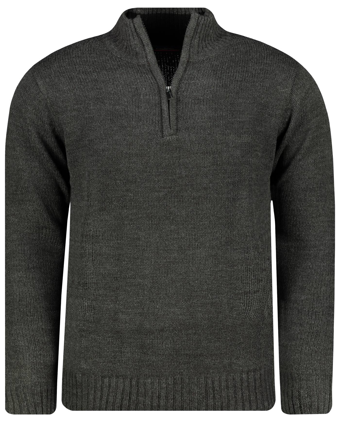 pierre cardin quarter zip fleece mens