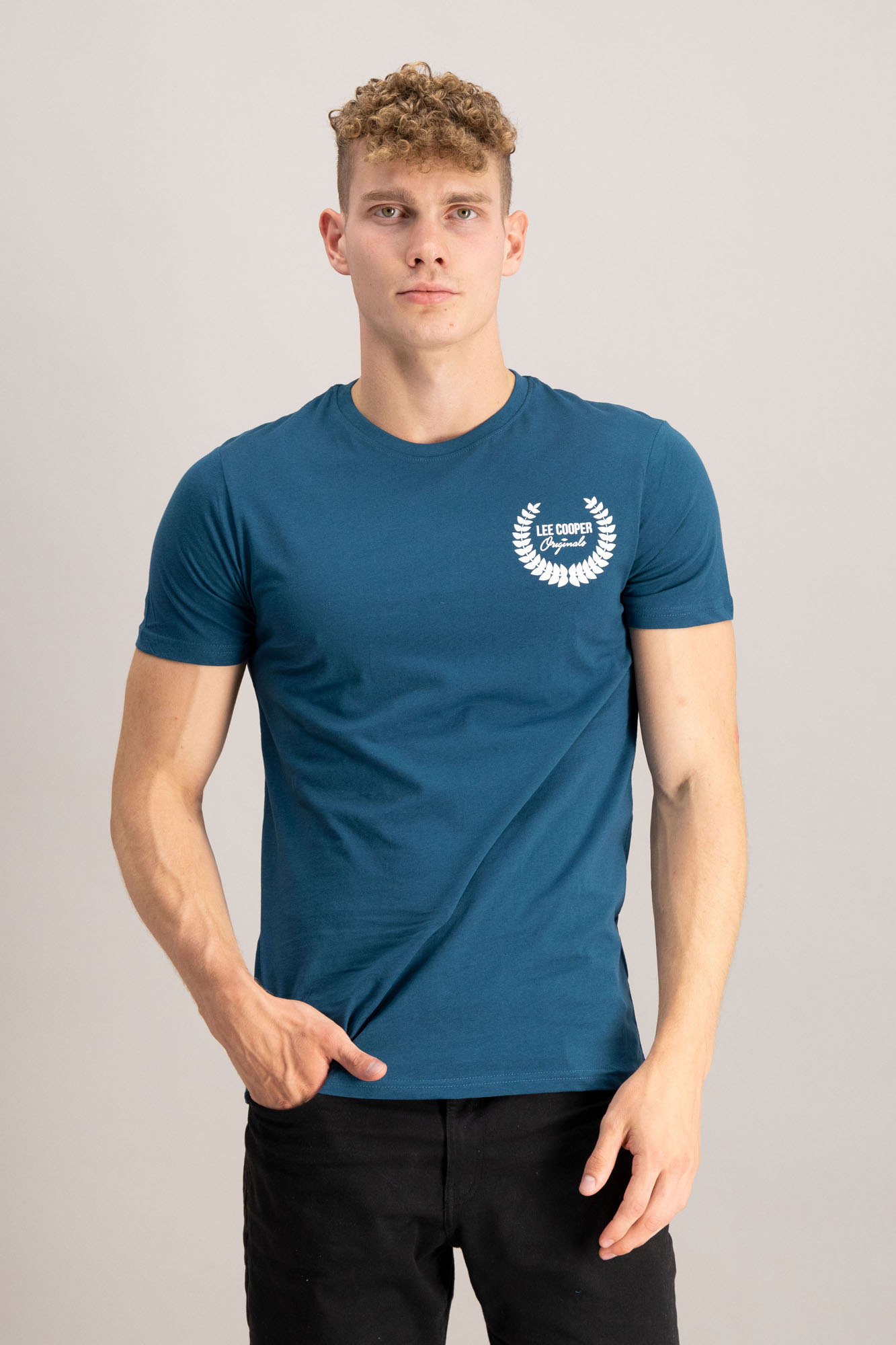 Muži Tričká a Polokošele - Pánske tričko Lee Cooper Logo