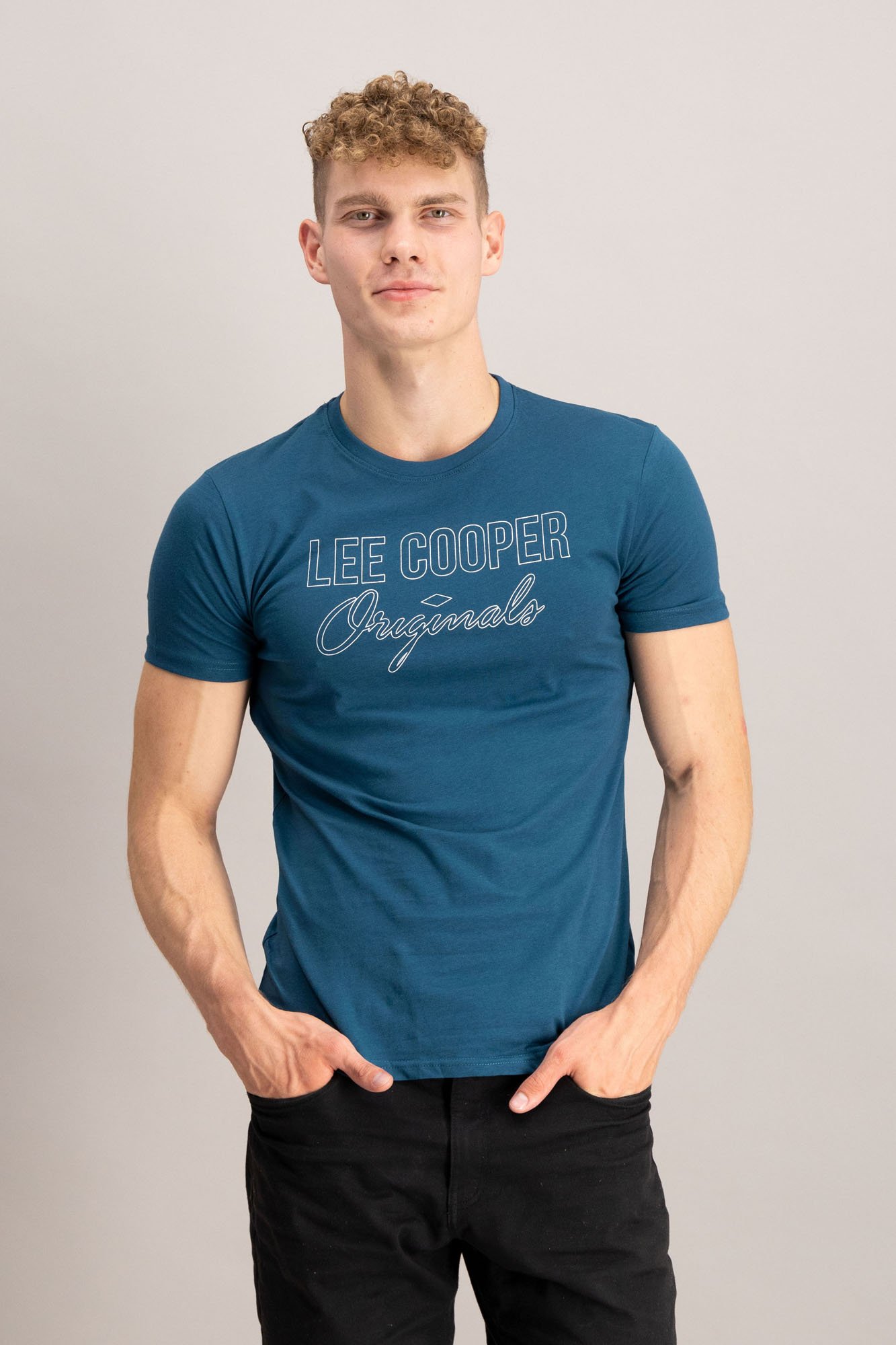 Levně Pánské tričko Lee Cooper Simple