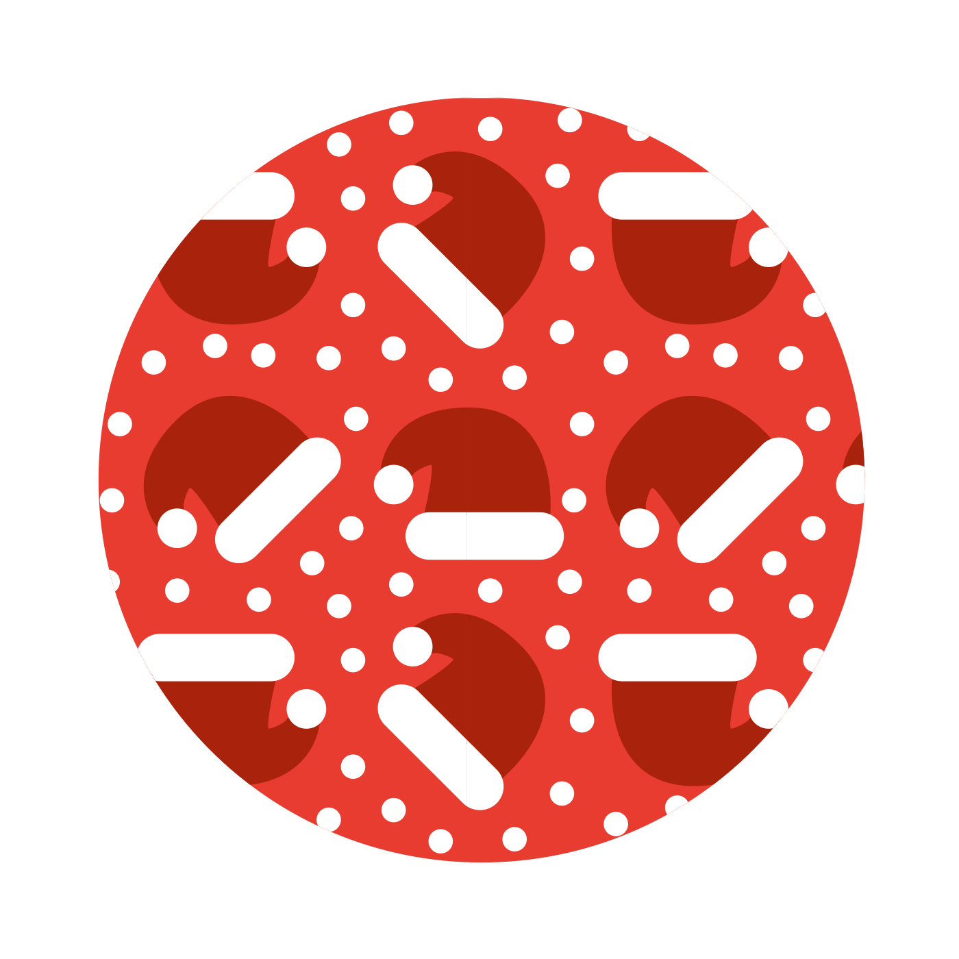 Boxeri bărbați Redhat Frogies Crăciun