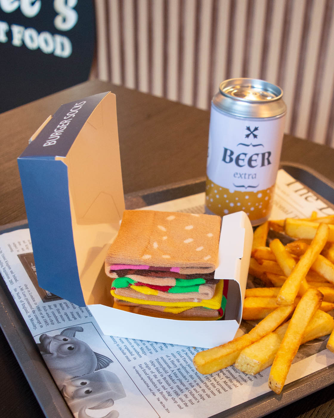 Sosete Frogies Hamburger 2P
