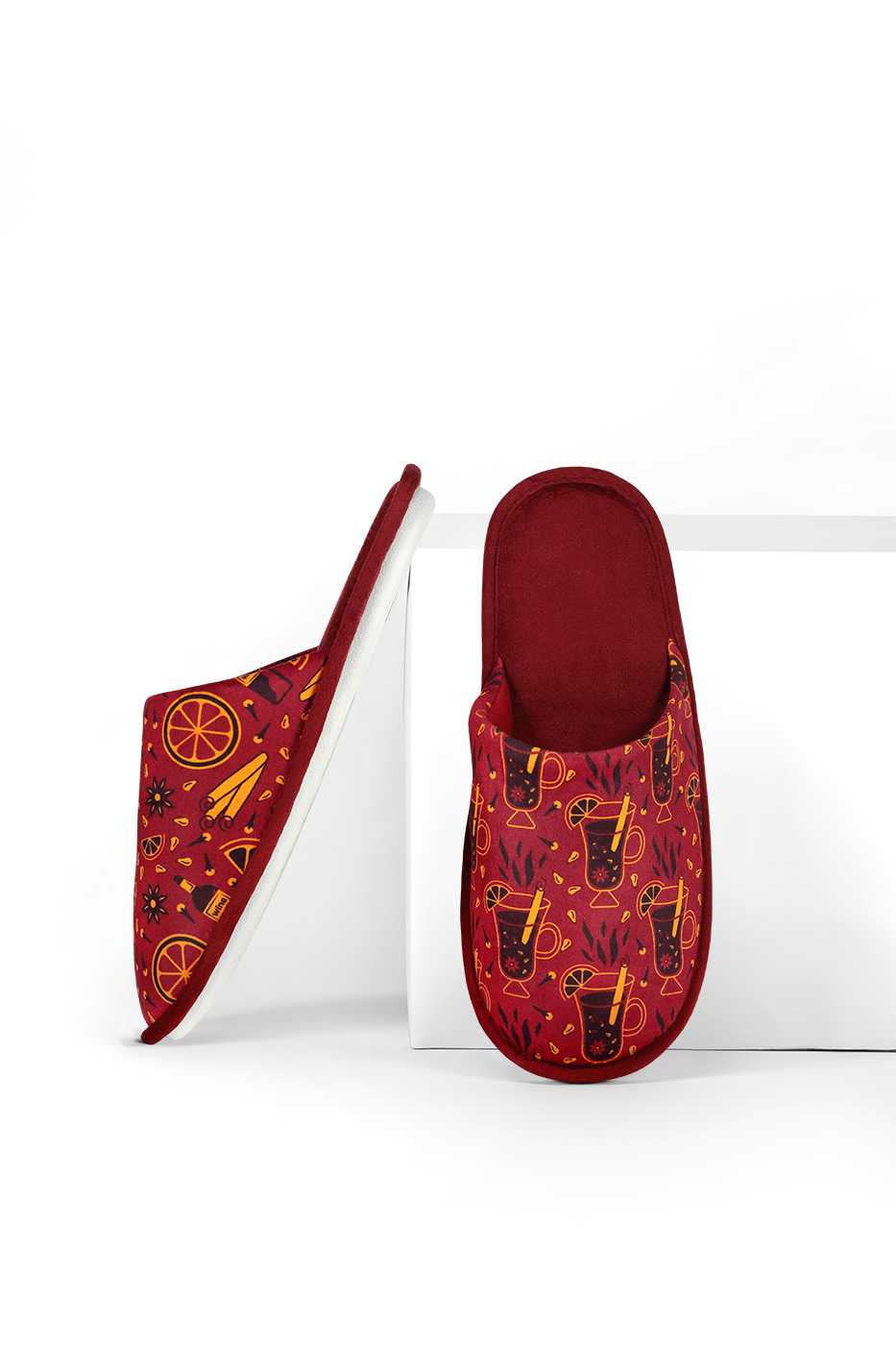 Men&#039;s Slippers Christmas punch - Frogies