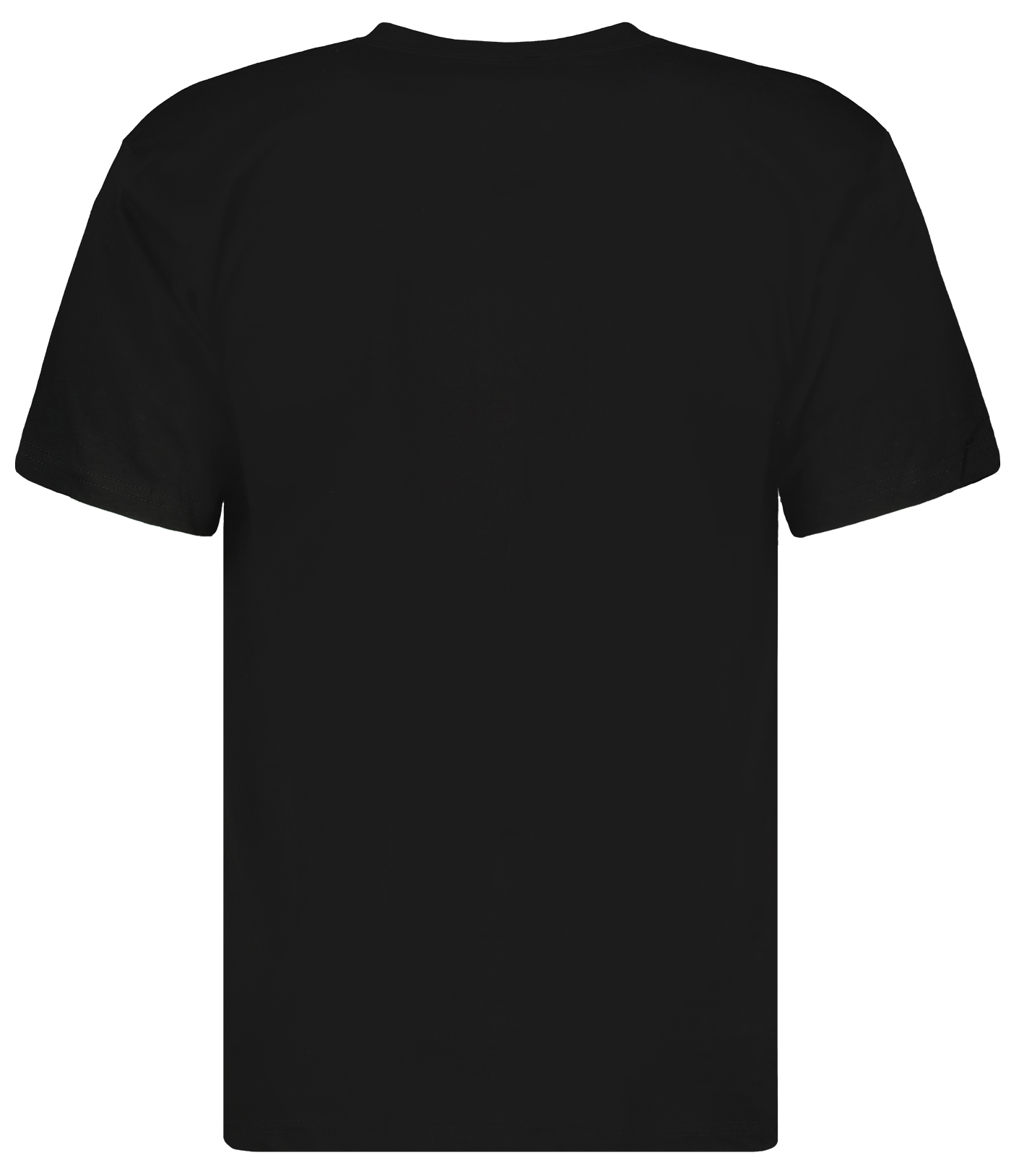 Tricou din bumbac negru pentru bărbați