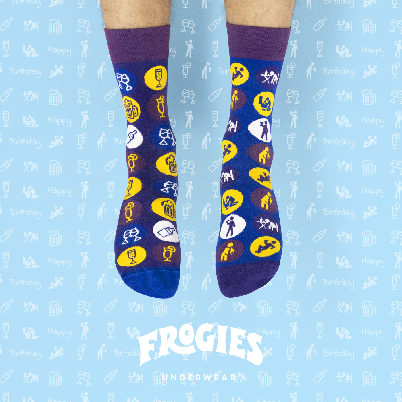 Sosete Frogies Wild Party