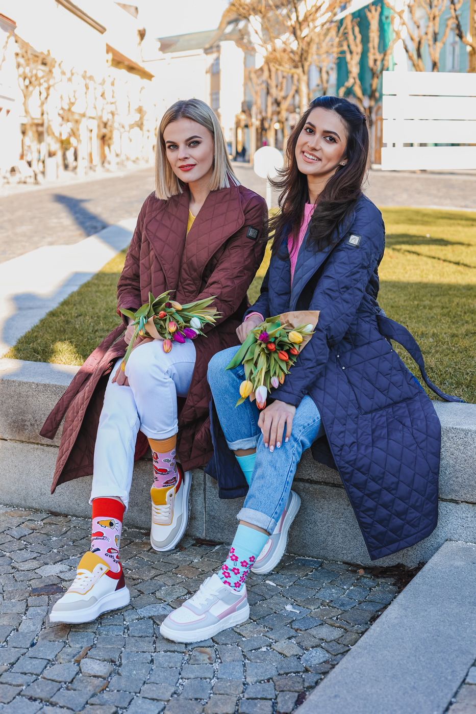 Palton dama, Frogies