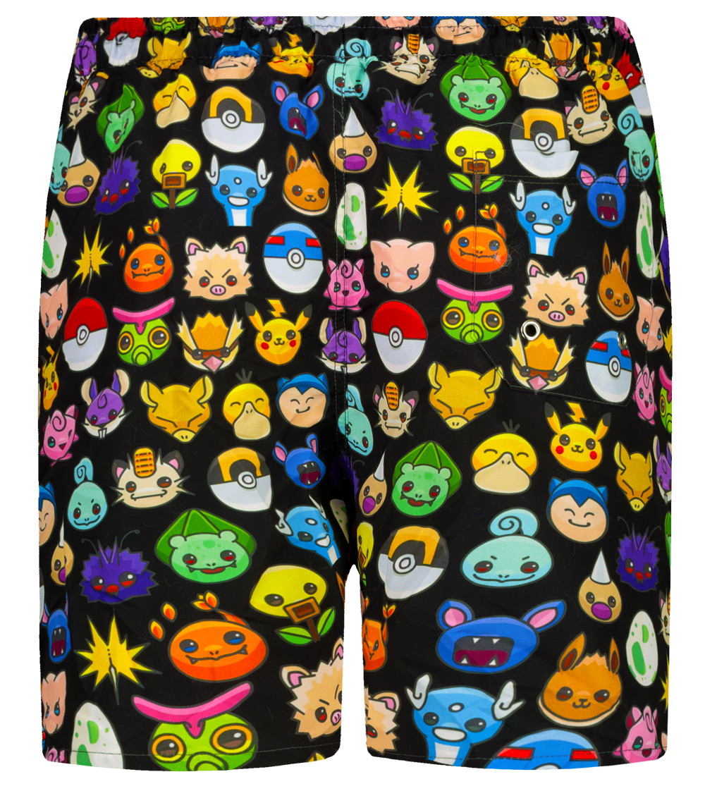Sort de baie barbati, Mr. GUGU & Miss GO POKEMOJI