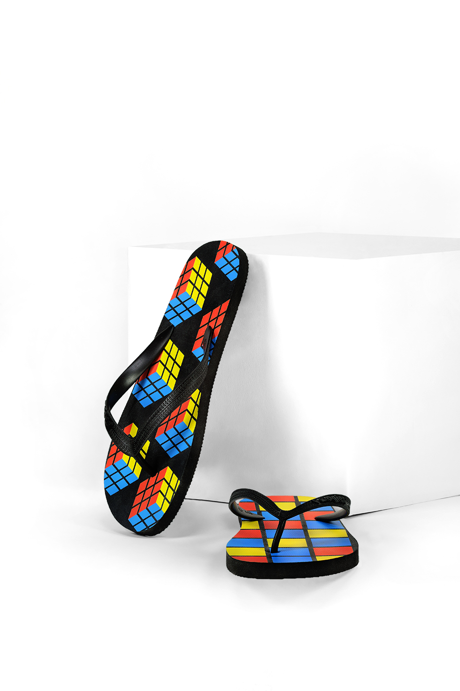 Men&#039;s flip-flops Frogies Rubik&#039;s Cube