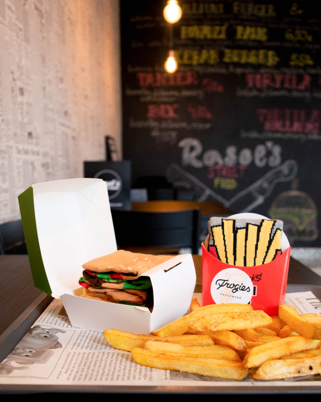 Sosete Frogies Veggie Hamburger 2P
