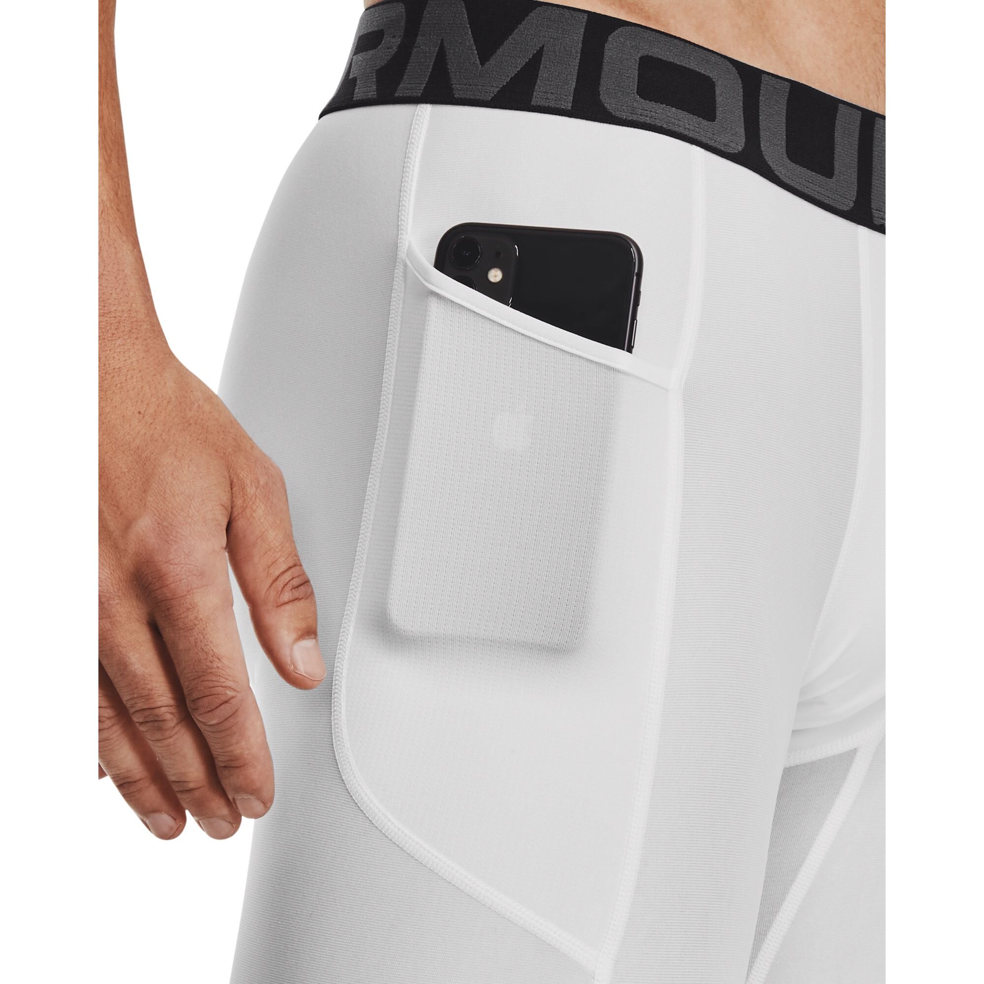 Men&#039;s compression shorts Under Armour HeatGear Shorts - white