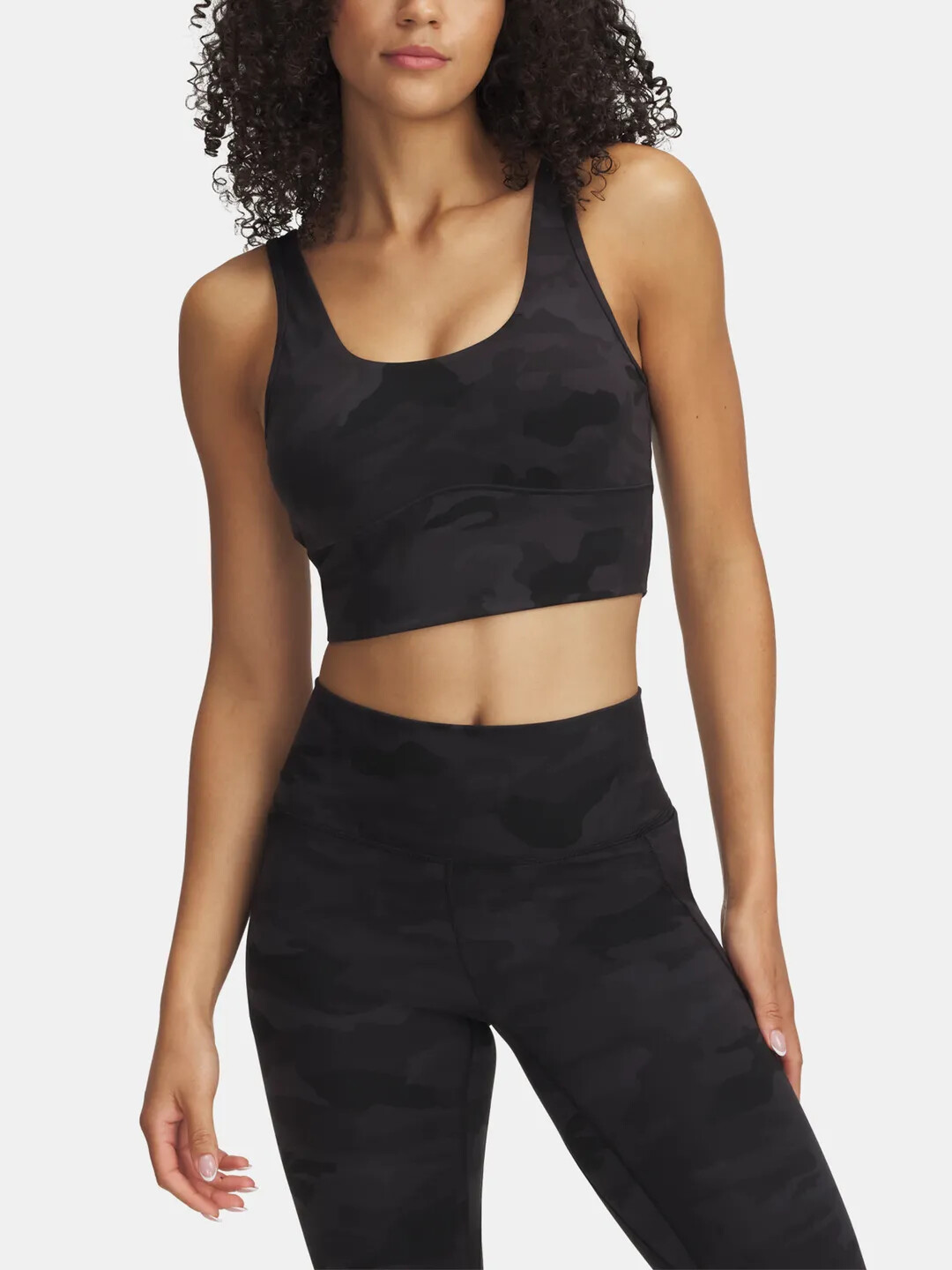 Dámské tílko Under Armour Meridian Fitted CropTankPrnt