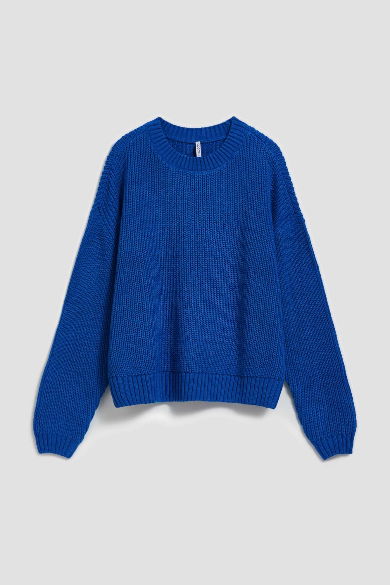 Marisse Azure Round Neck Sweater