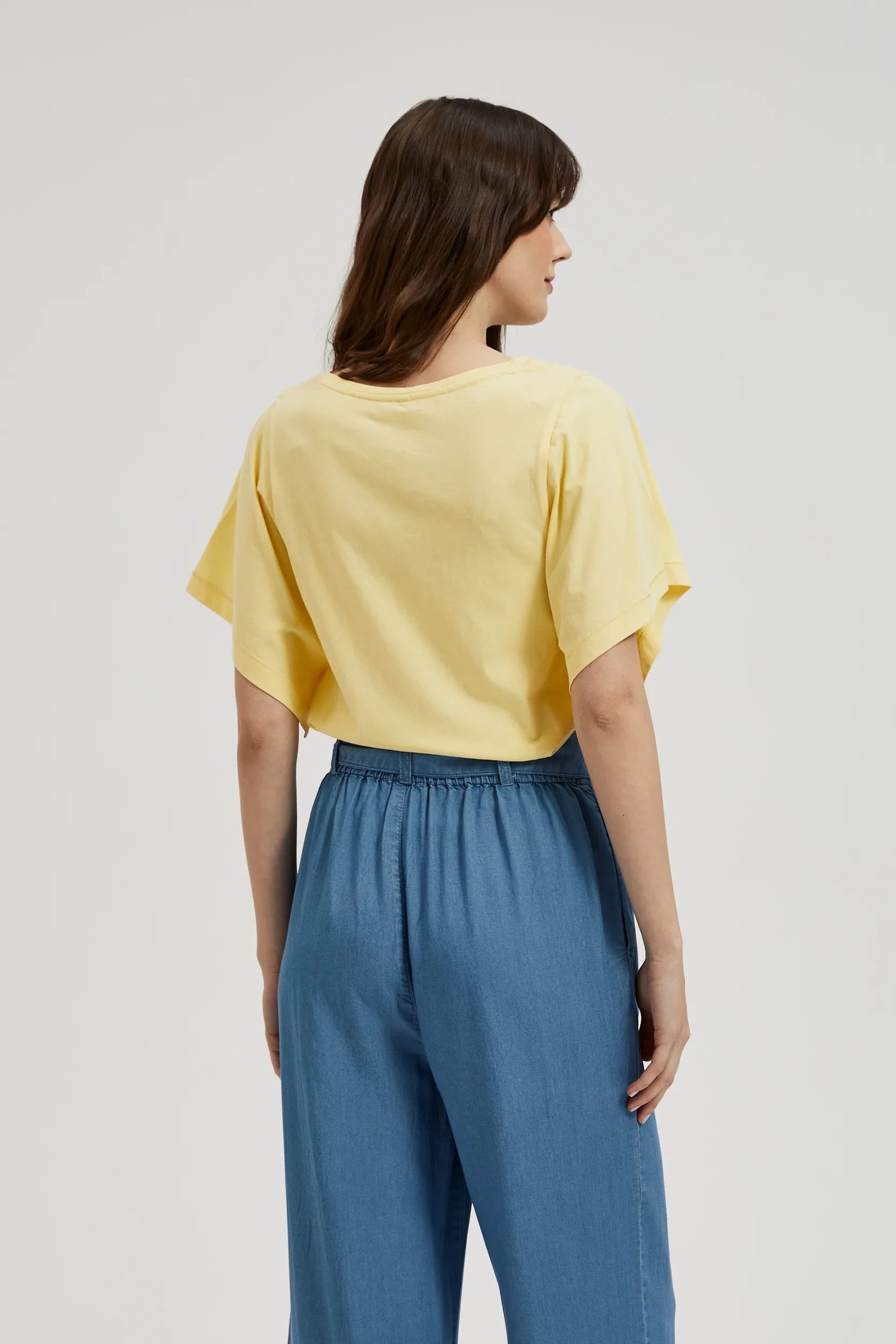 Women's blouse MOODO - light yellow
