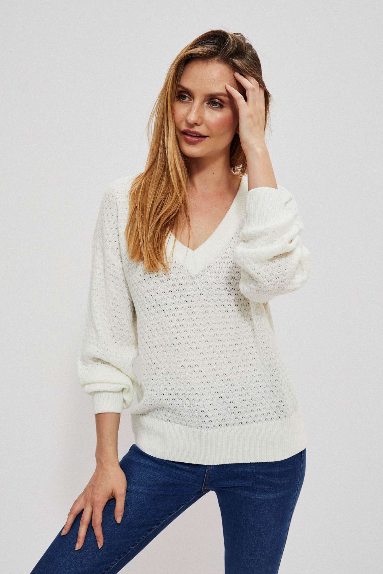 Marisse Sweater Z-Sw-3948 Off White
