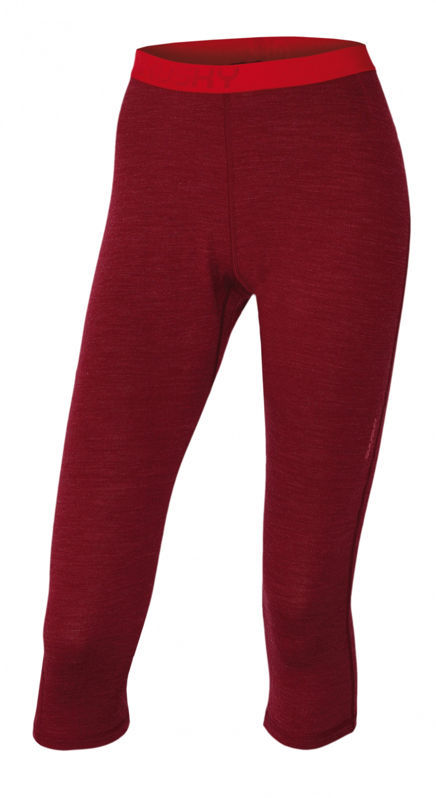 Women's 3/4 Thermal Pants HUSKY Merino Tm. Brick