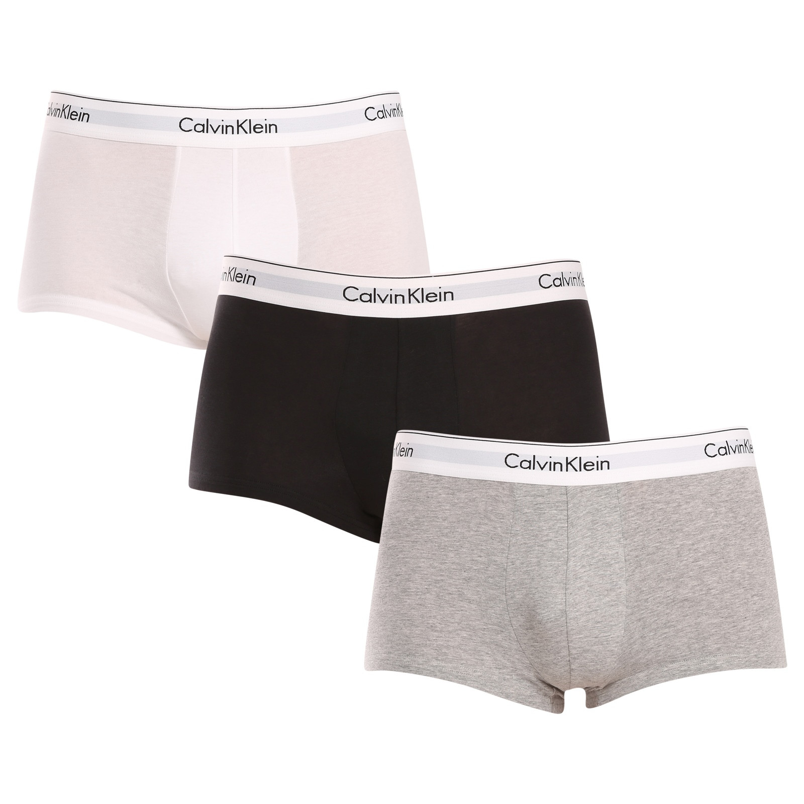 3PACK Men's Boxers Calvin Klein Black