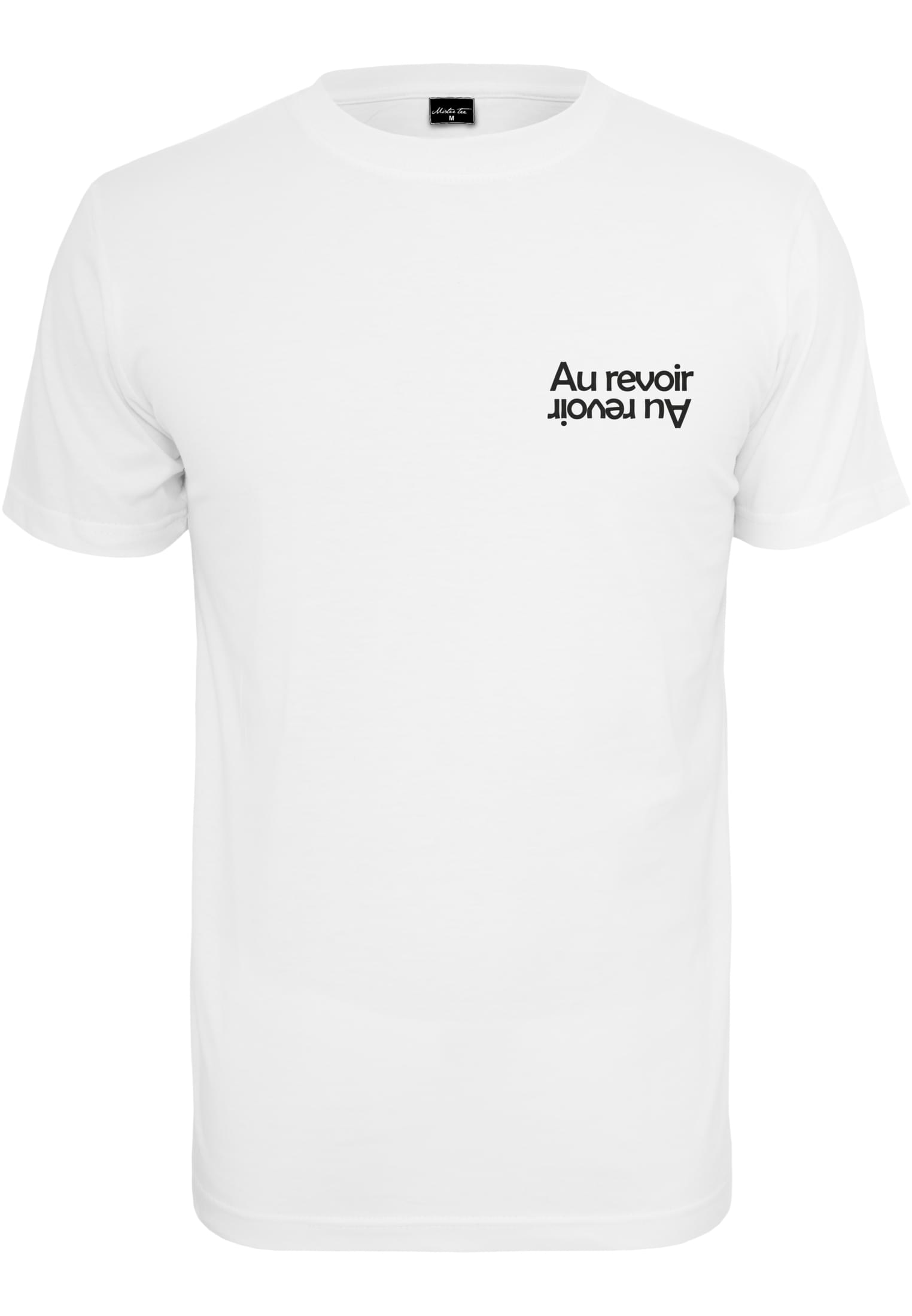 White T-shirt Au Revoir