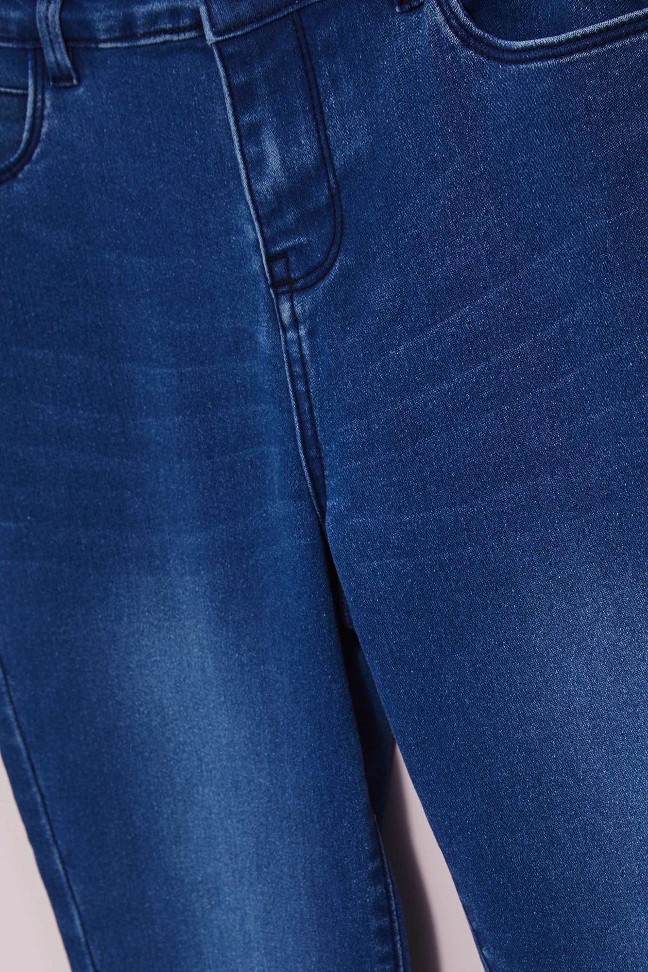 WOMEN'S JEANS L-JE-4014 D.Blue