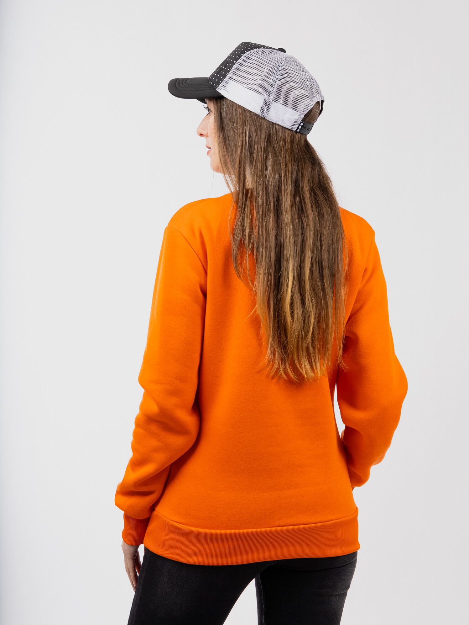 Women&#039;s sweatshirt GLANO - orange