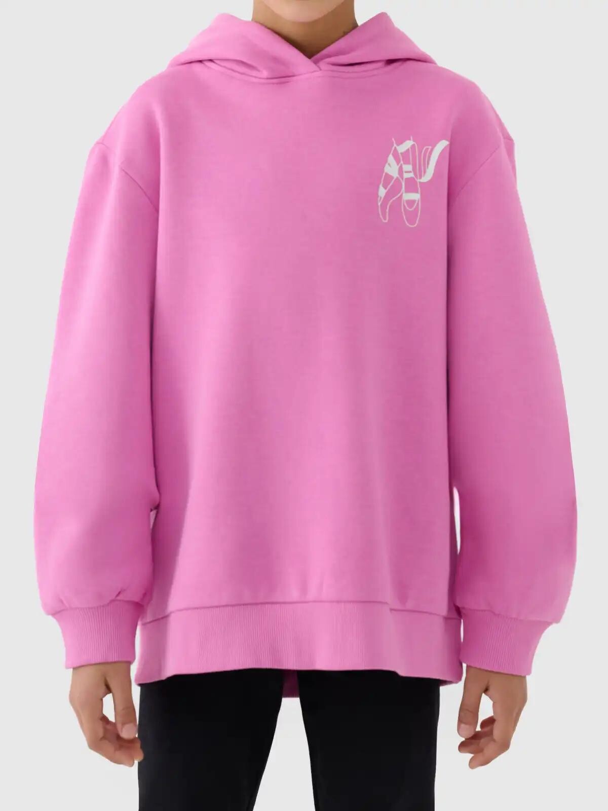 Girls' sweatshirt 4F