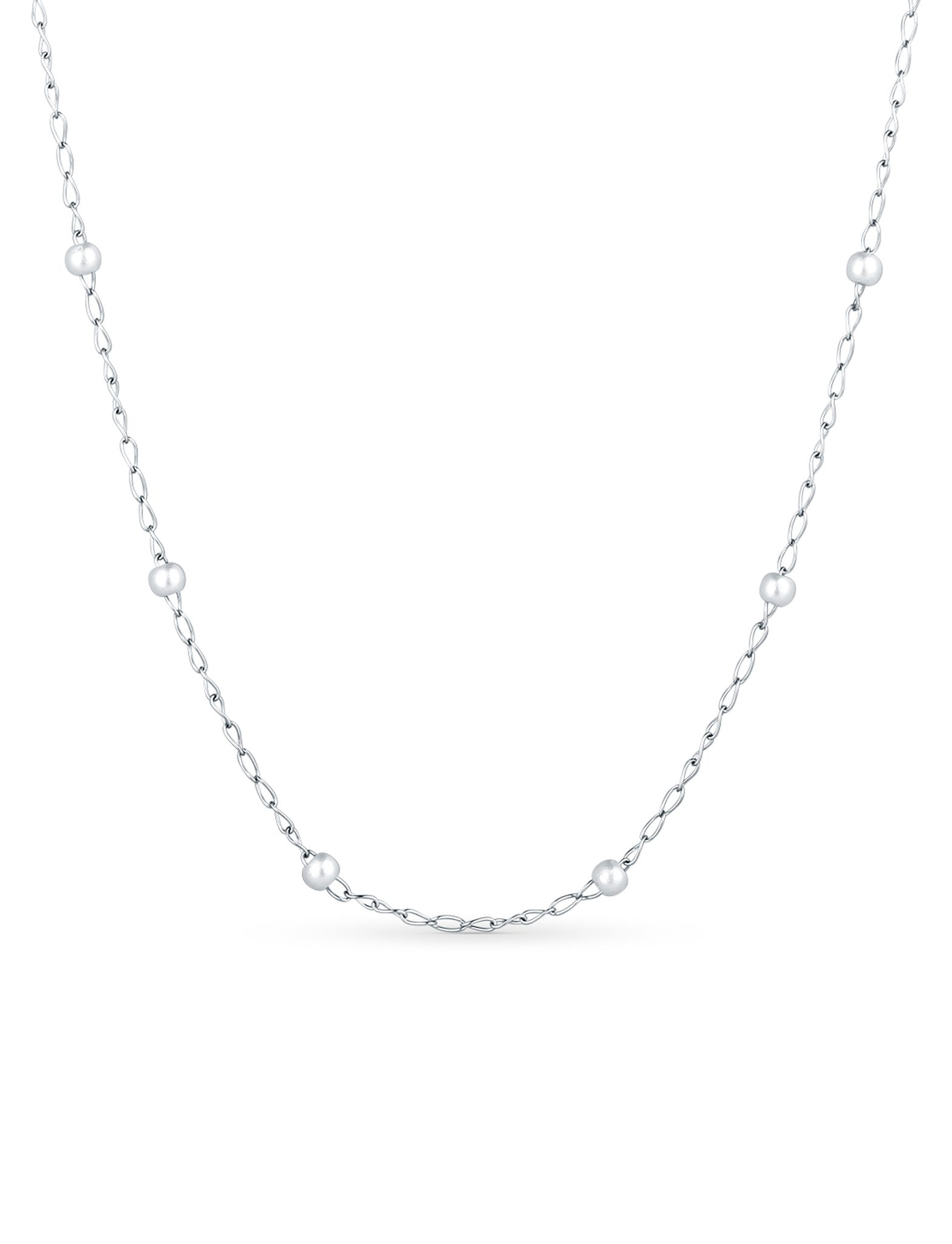 VUCH Kruwen Silver Necklace