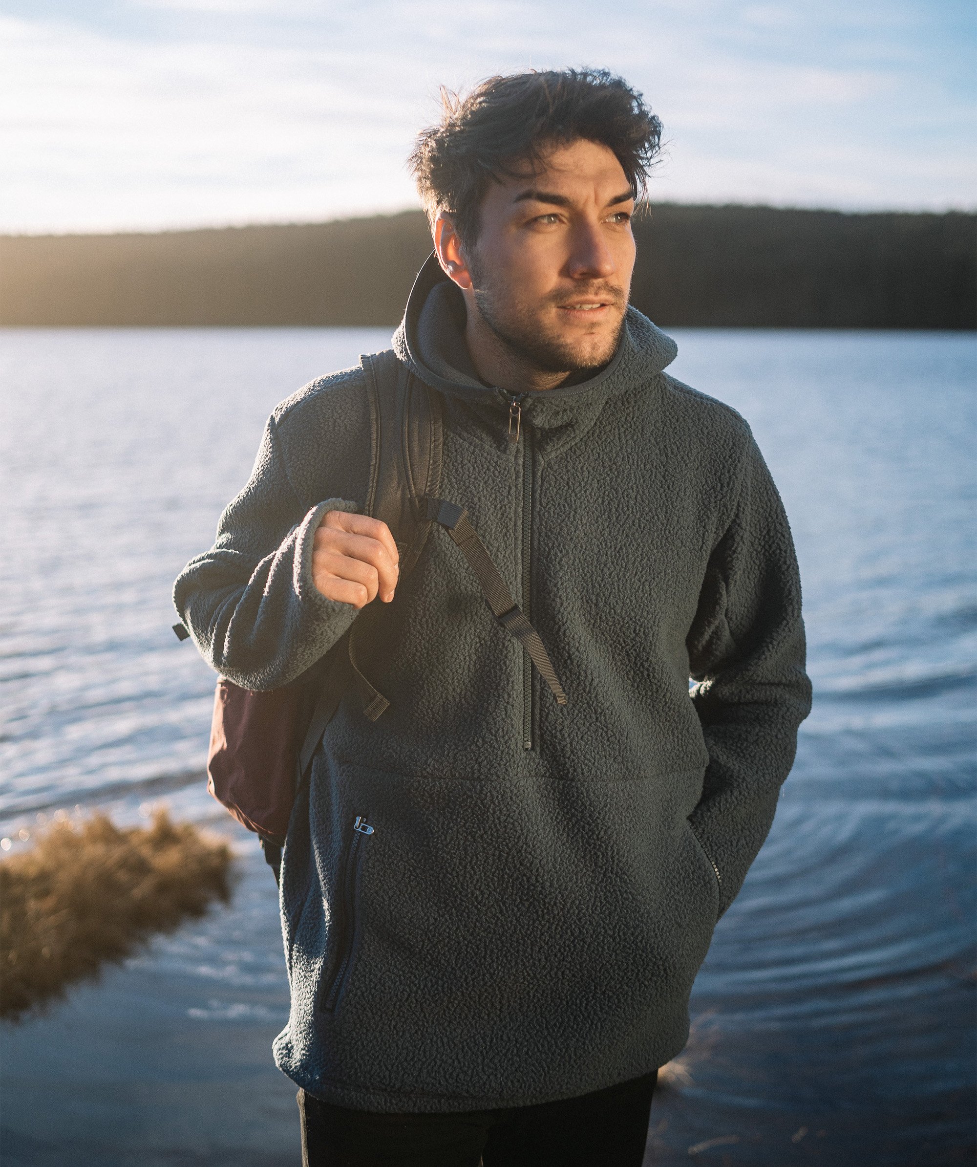 Pile fleece sweatshirt WOOX Attu