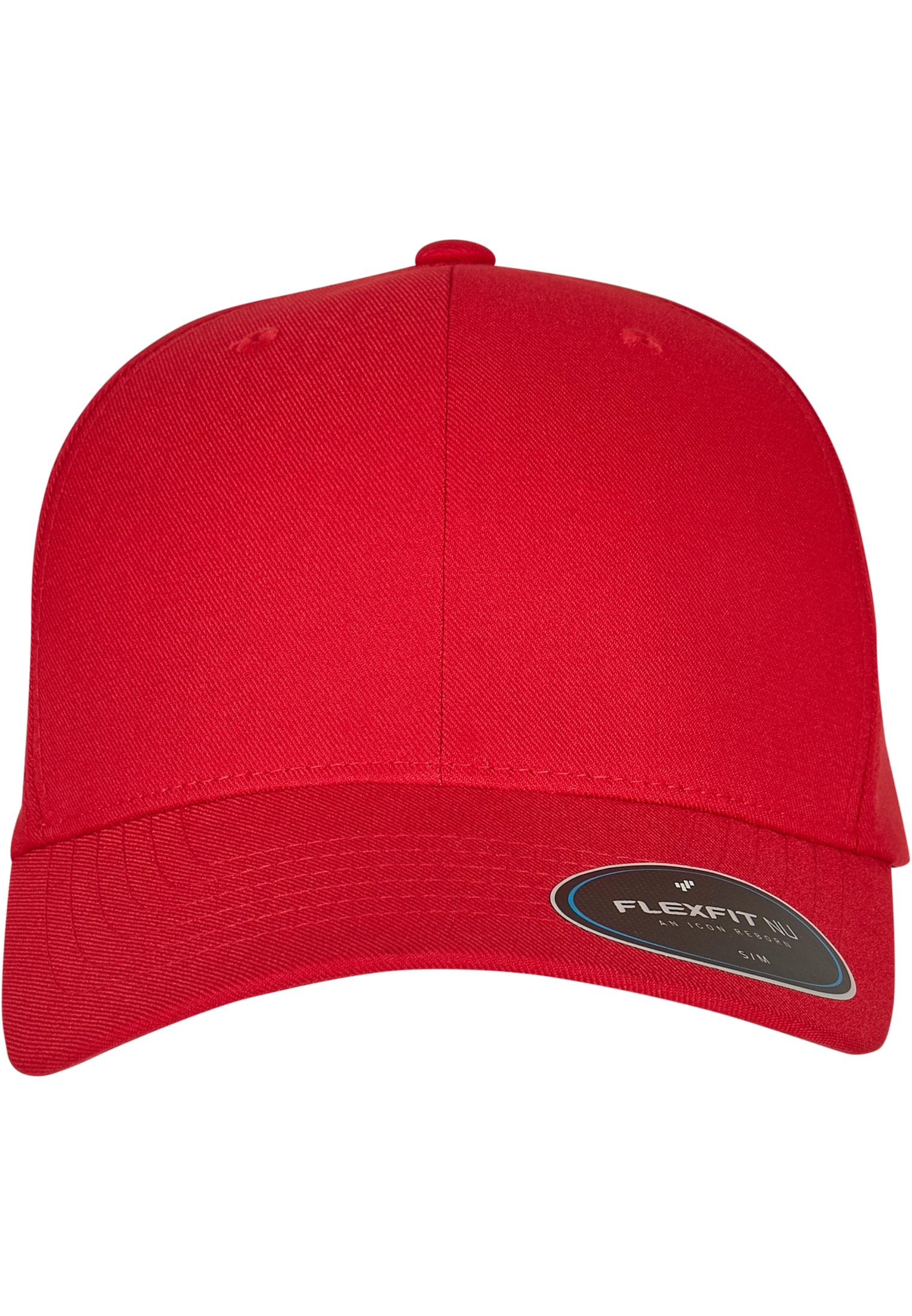 Levně FLEXFIT NU® CAP červená