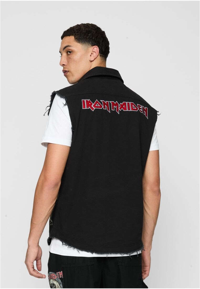 Men's sleeveless shirt Iron Maiden Vintage black