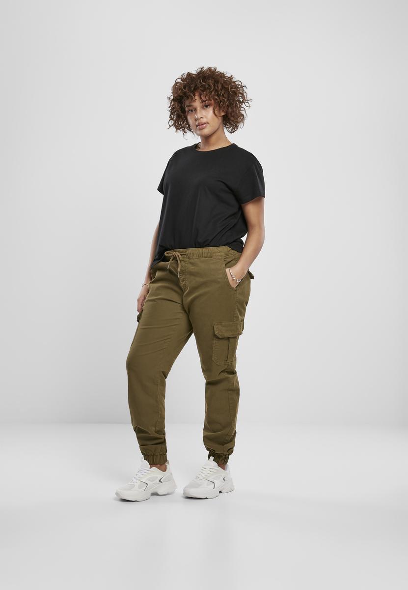 Women's high-waisted cargo jogging pants summerolive