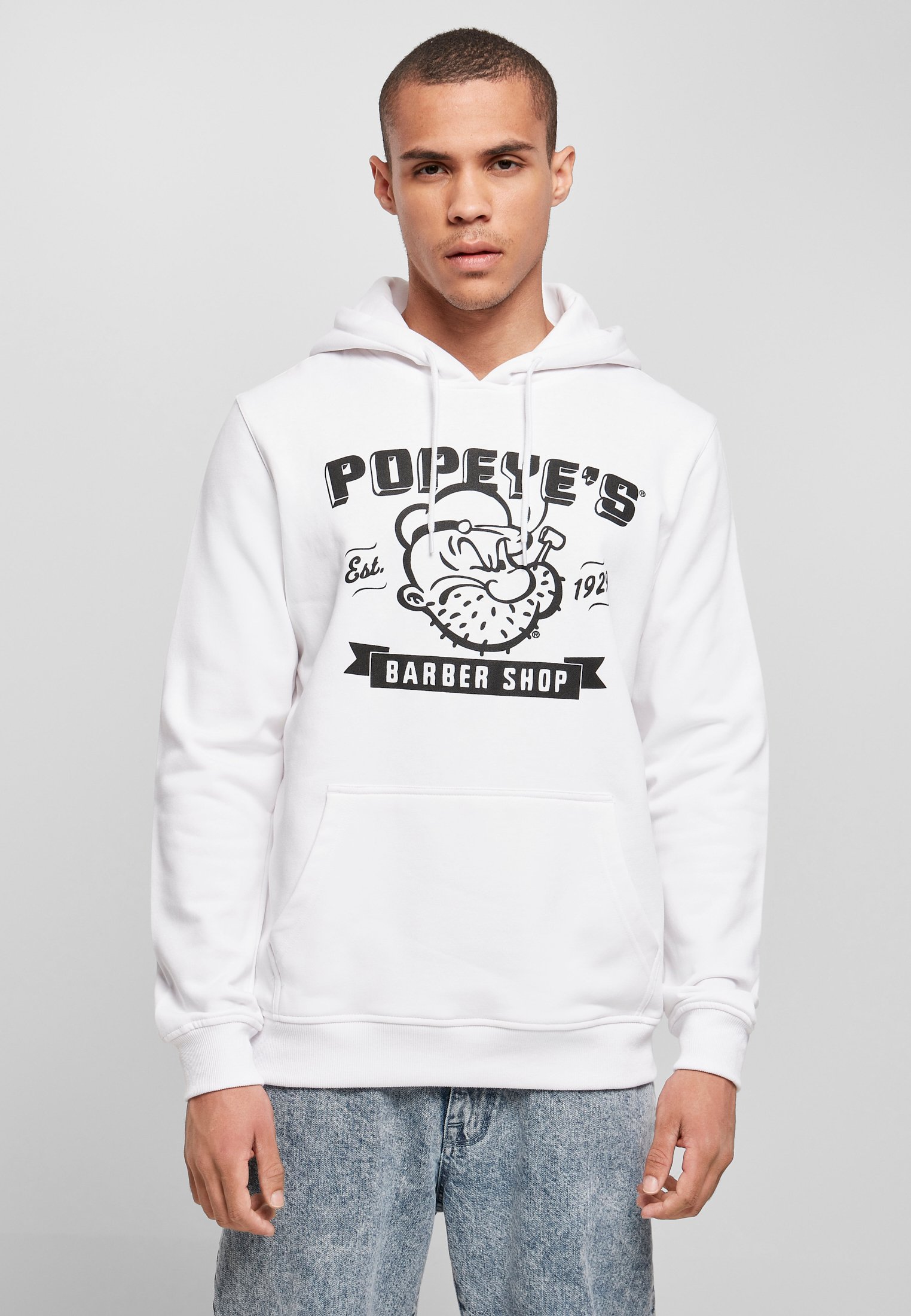 Popeye Barber Shop Hoody White