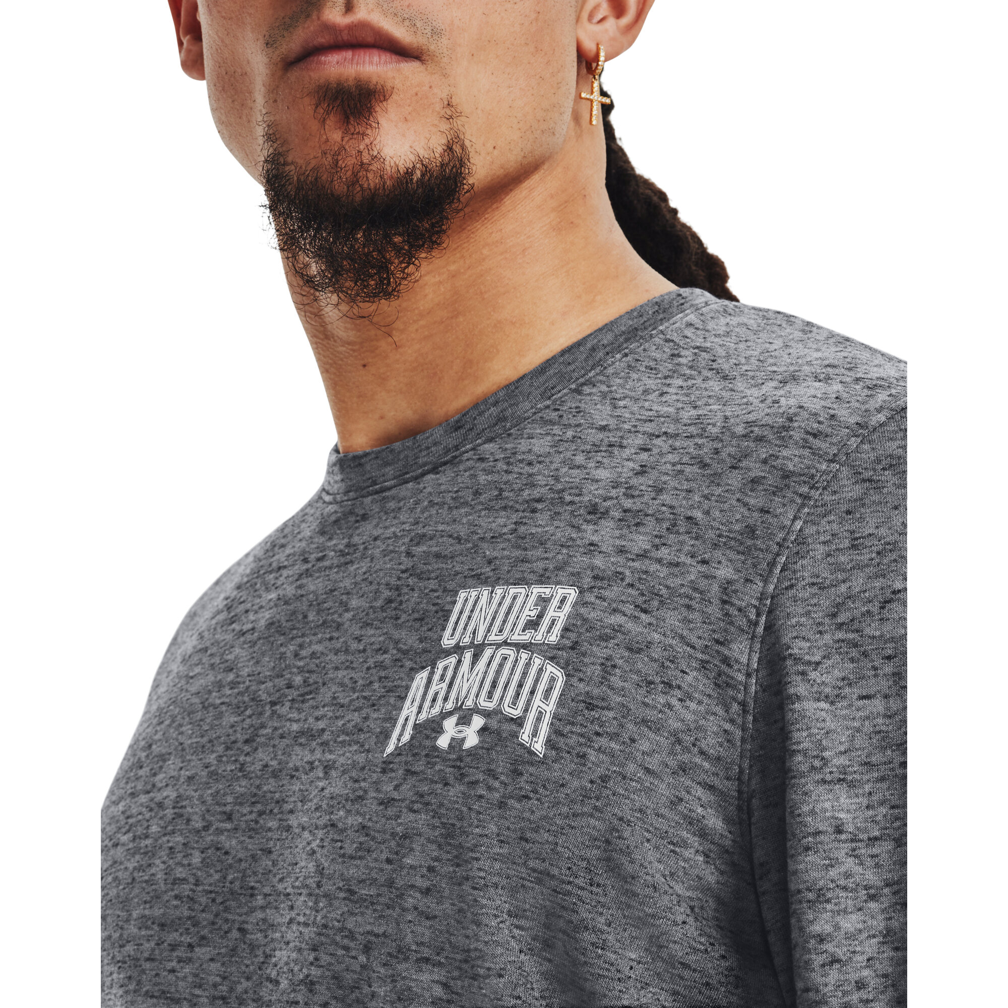 Men&#039;s Under Armour Rival Terry Graphic Crew Sweatshirt