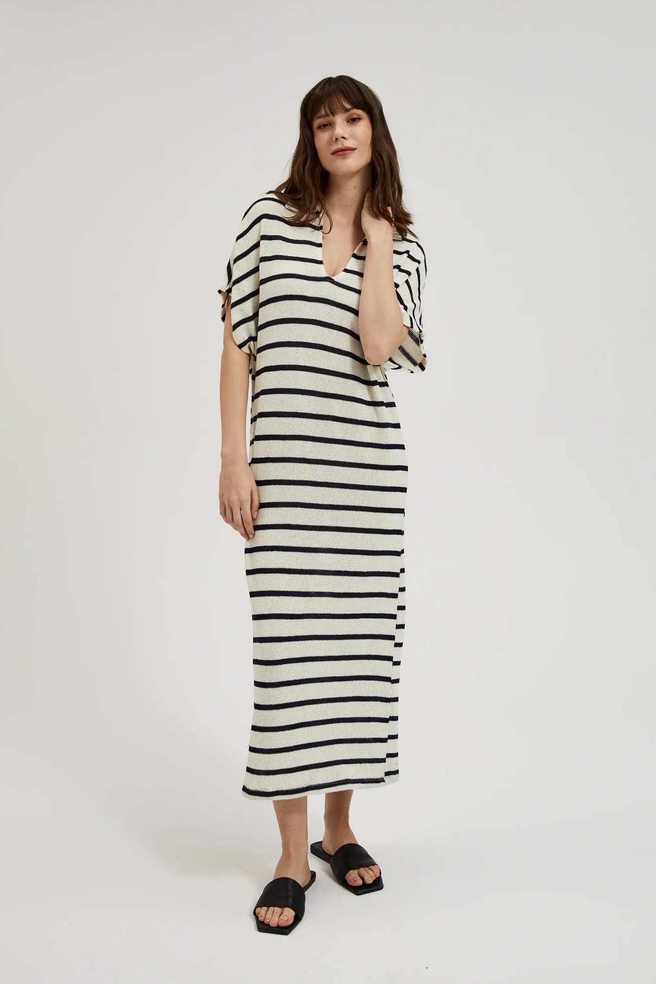 Marisse Women's Dress L-Su-4338 Off White