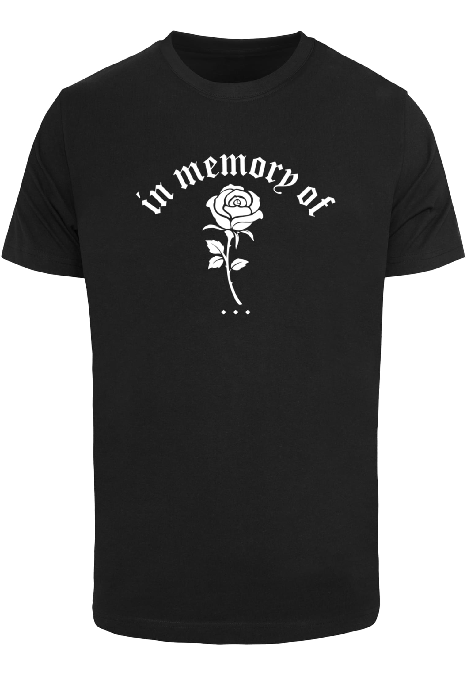 Men's T-shirt In Memory Of... Black