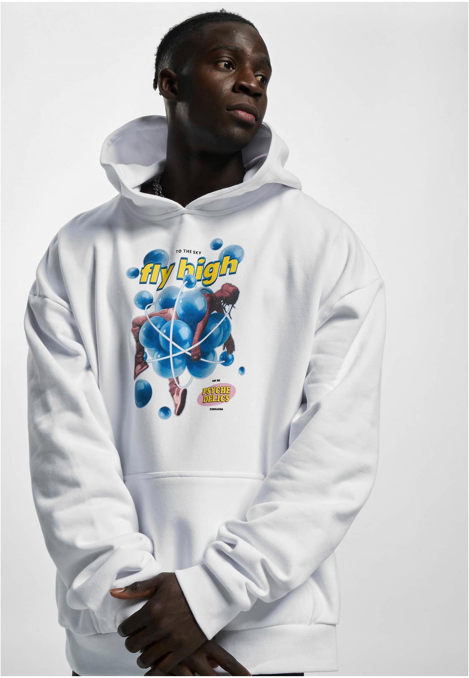 Psychadellic Heavy Oversize Hoody White