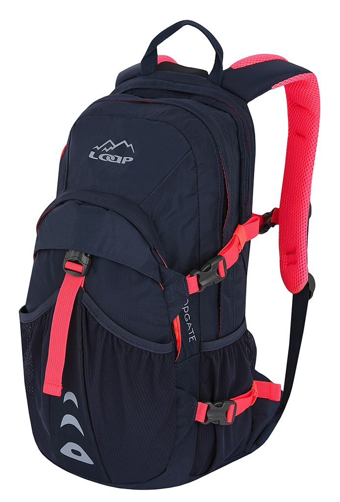 Cycling backpack LOAP TOPGATE Blue/Pink