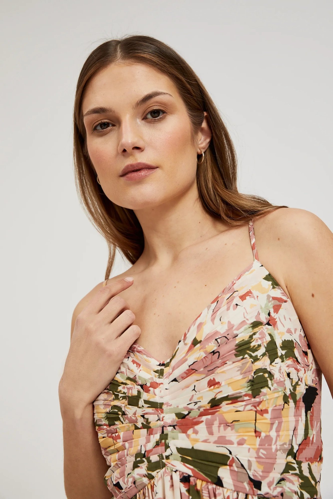 Marisse Women's Dress L-Su-4324 Dusty Pink