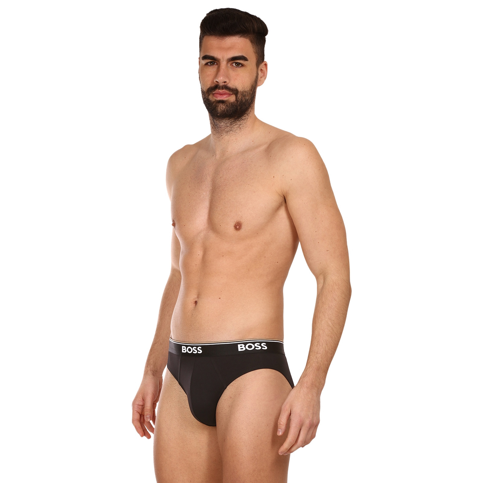 3PACK chiloți bărbați Hugo Boss negri