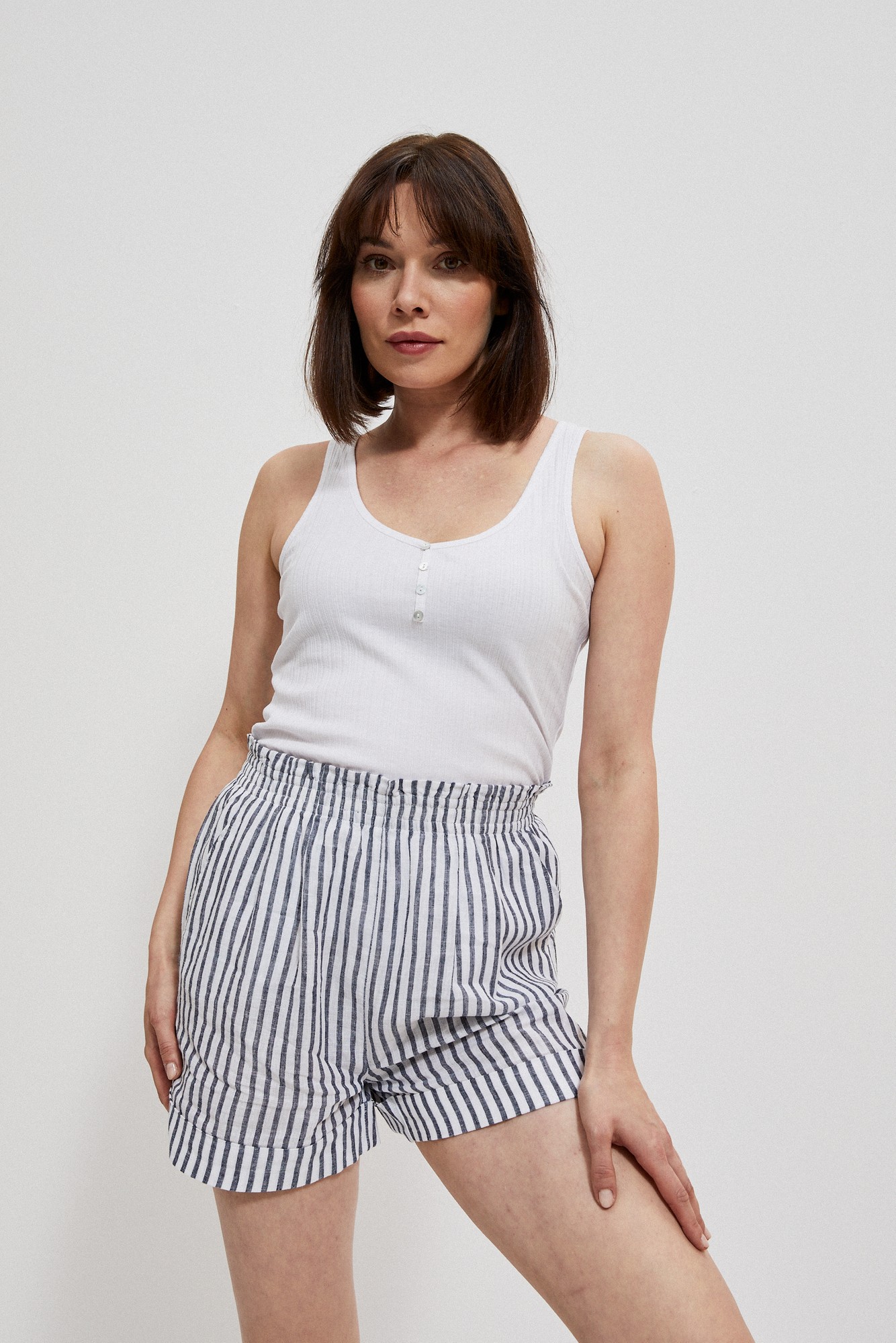 Marisse Women's T-Shirt L-Ts-3842 White