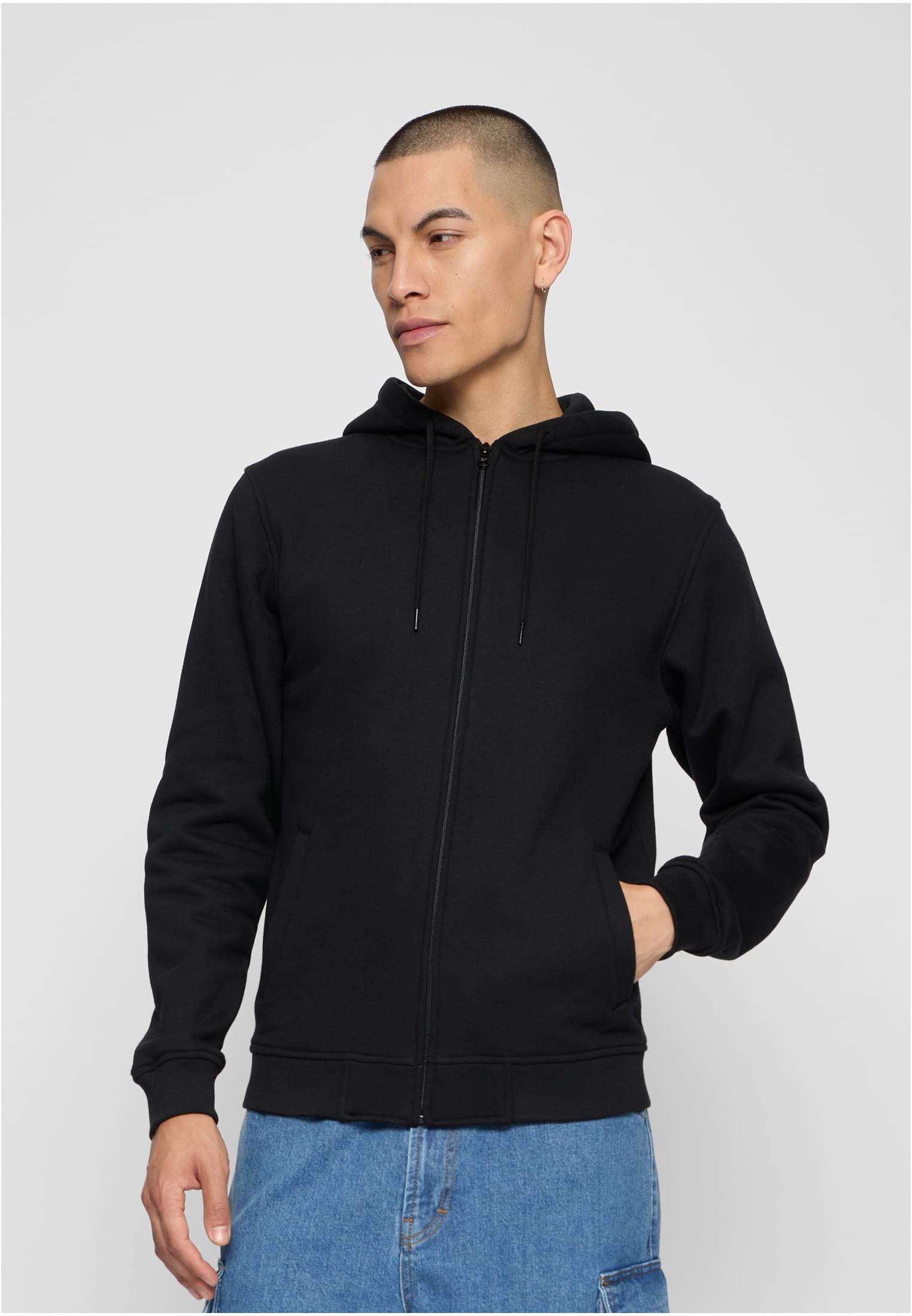 Pánská Mikina Next 2-tone Zip Hoody černá