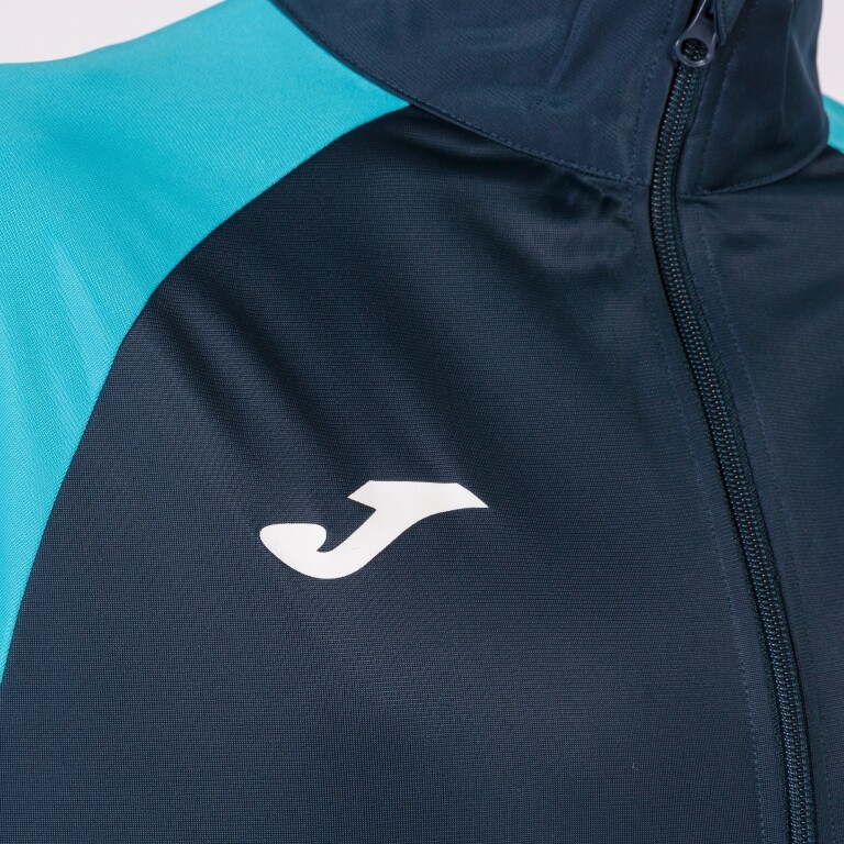 Men's/boys' tracksuit Joma Academy IV Tracksuit Navy Fluor Turquoise