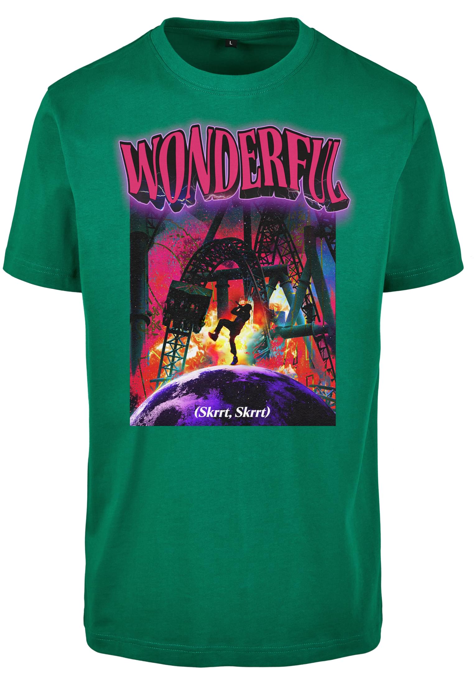 Men's T-shirt Wonderful - green