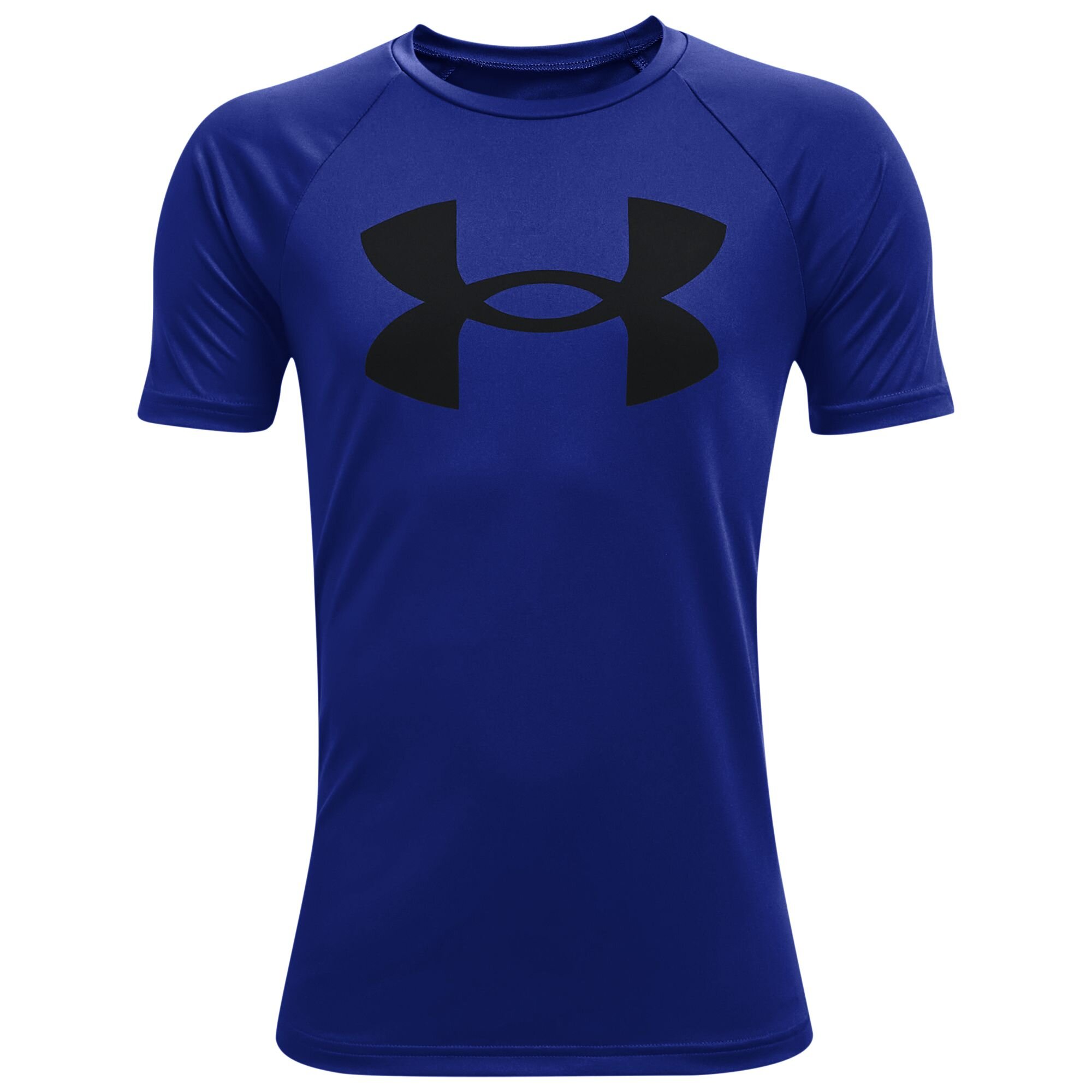 Boys' T-shirt Under Armour Tech Big Logo SS - Blue