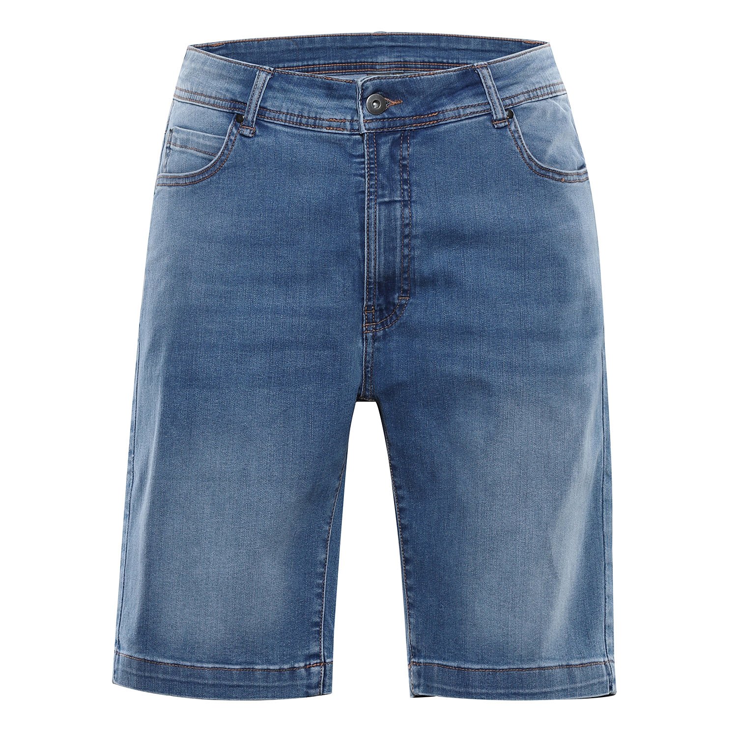 Men's denim shorts nax NAX FEDAB dk.metal blue