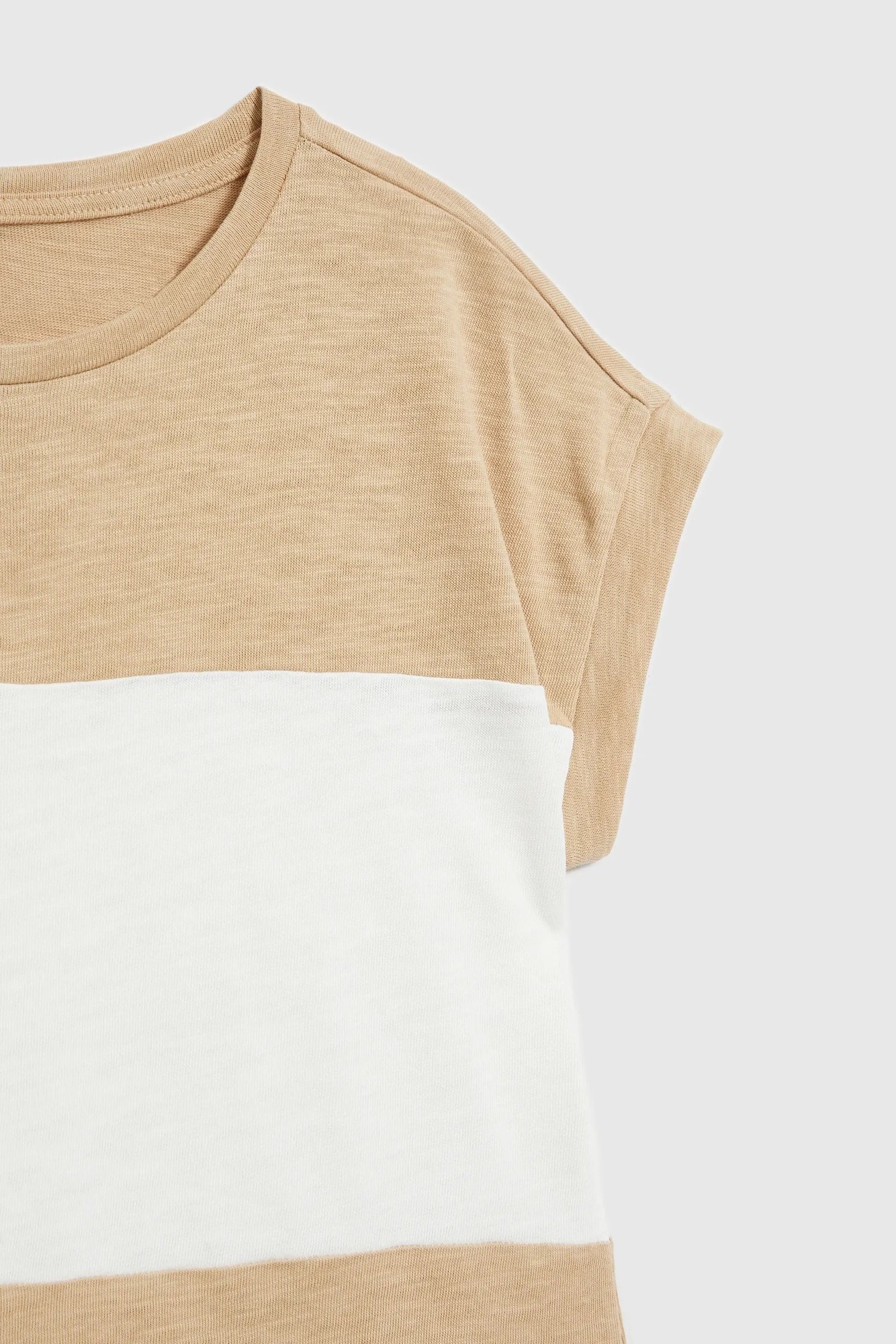 Women's T-shirt MOODO - beige