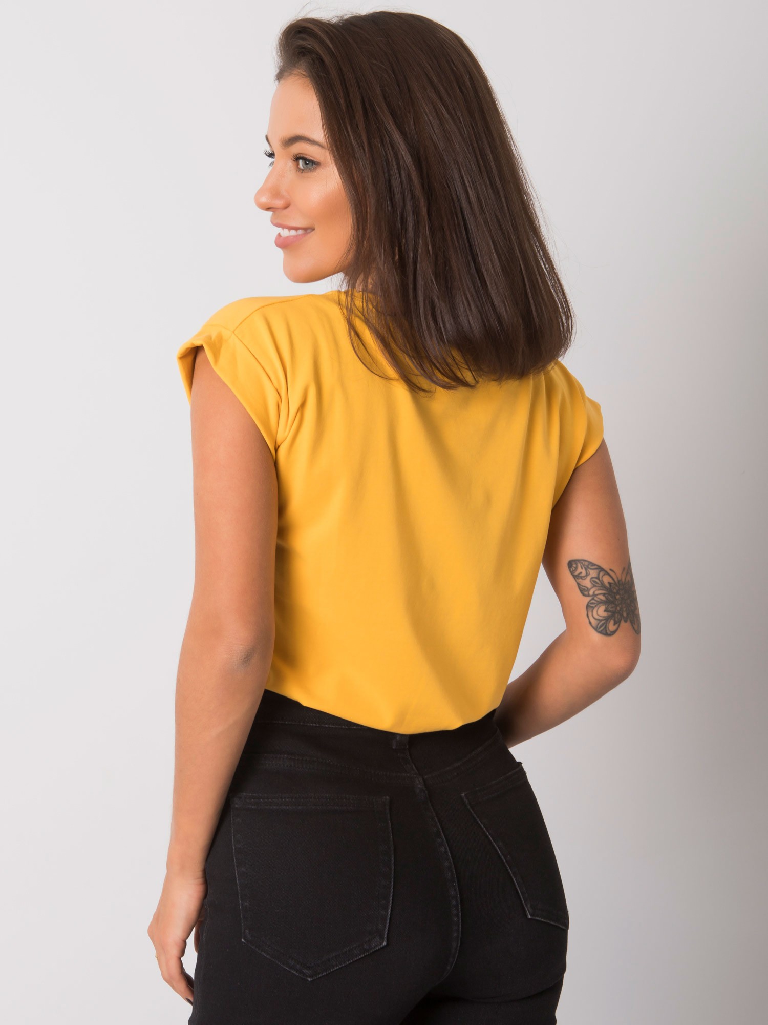 Dámske tričko Fashionhunters Plain