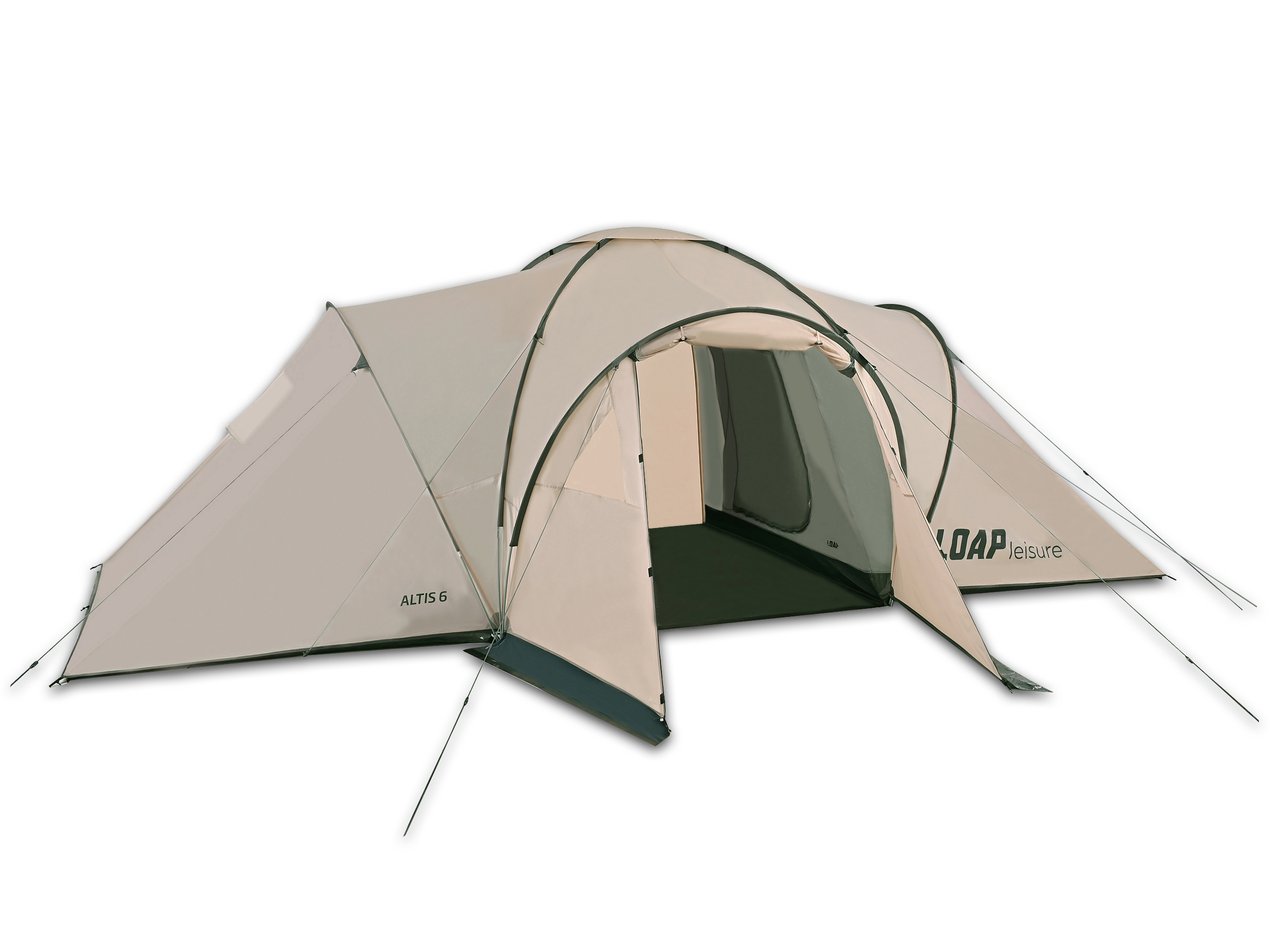 Family Tent LOAP ALTIS 6 Beige/grey